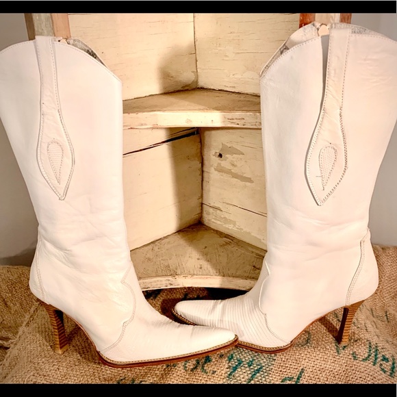 Los Altos Boots Shoes - Genuine Ostrich Leg Boot 7